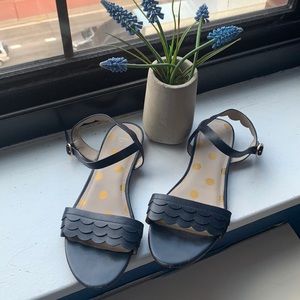 Size 40 Navy Boden Sandals